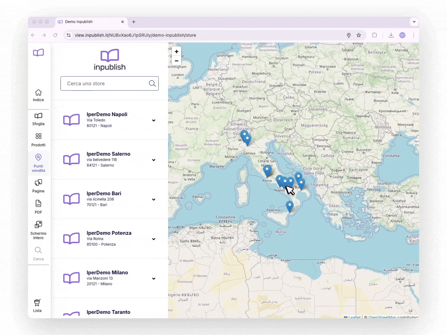 Mappe interattive