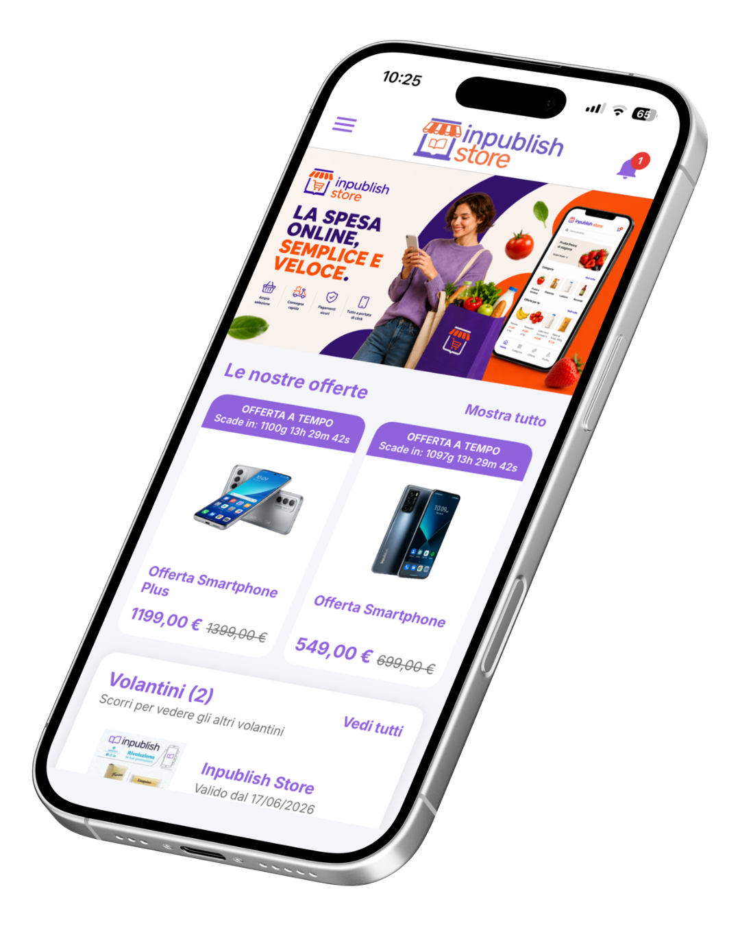 inapp — App standard o personalizzata